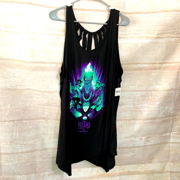 Disney Villians themed Tank Top Woman’s - Picture 1 of 6